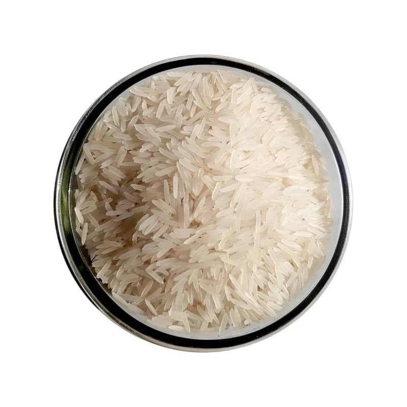 1121 Raw White Steam Basmati Rice