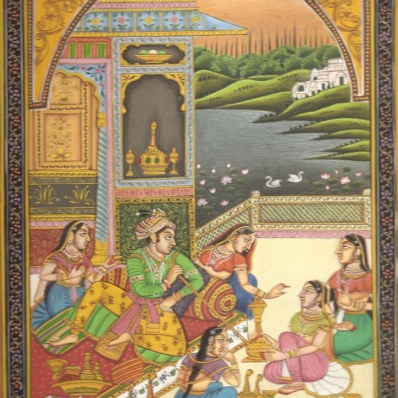 Vintage Miniature Indian Paintings