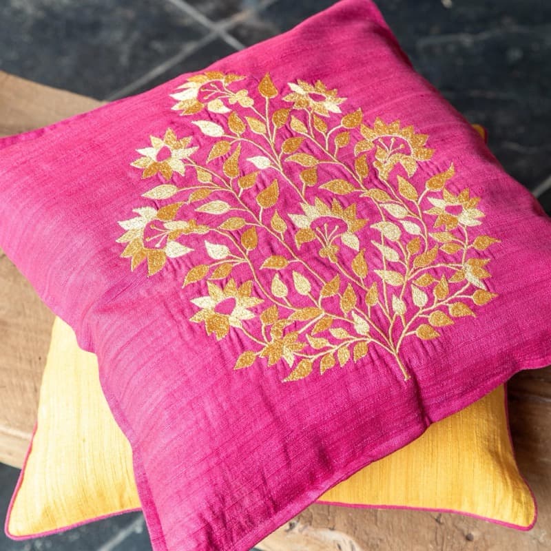 Embroidered Textiles & Cushion Covers